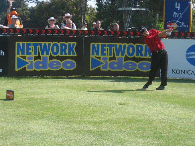 Network Video sponsorship at Australian Masters